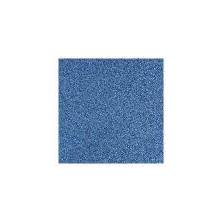 Scrapbooking-Papier: Glitter, azurblau, 30,5 x 30,5 cm, 200g/m2