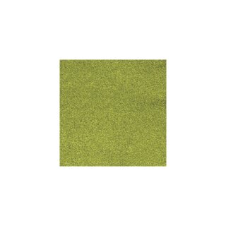 Scrapbooking-Papier: Glitter, maigrün, 30,5 x 30,5 cm, 200g/m2