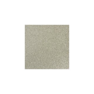 Scrapbooking-Papier: Glitter, silber irisierend, 30,5 x 30,5 cm, 200g/m2