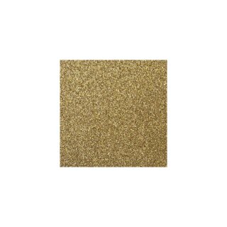 Scrapbooking-Papier: Glitter, gold, 30,5 x 30,5 cm, 200g/m2