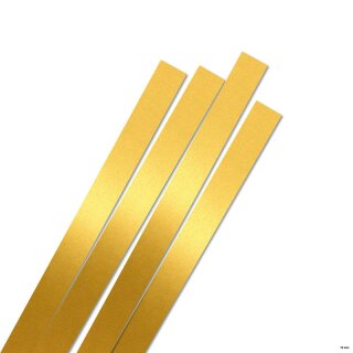 Karen Marie Klip: Quilling Papierstreifen Luxus Supergold, 15x450mm, 120 g/m2, 20 Streifen