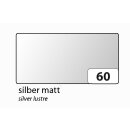 Fotokarton DIN A4 300g/m2, silber matt -60, 1 Bogen