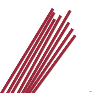 Karen Marie Klip: Quilling Papierstreifen Kirsch Rot, 5x450mm, 120 g/m2, 80 Streifen