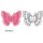 Marianne Design Stanzschablone/ Stempel Collectables Tinys butterfly 1 - COL1317