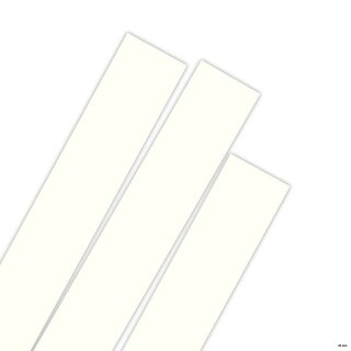 Karen Marie Klip: Papierstreifen, Natur Weiß, 35mm x 90cm, 12 Streifen, 120 g/m2