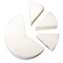 Kautschuk Malschwamm, 8cm ø, 8-teilig, Höhe:...