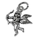 Metall-Anhänger "Engel", 15mm, altsilber,...