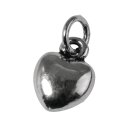 Metall-Anhänger "Herz", 10mm, silber,...