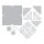 SIZZIX Thinlits PLUS Die Set 13PK - Envelope, Square - 660846