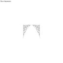 Rayher Stanzschablone: "Floral Lace Corners",...
