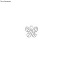 Rayher Stanzschablone: "Floral Lace Butterfly",...