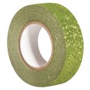 Rayher Glitter Tape &quot;Immergr&uuml;n&quot;,15mm, Rolle 5m