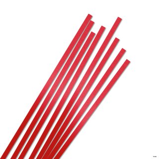 Karen Marie Klip: Quilling Papierstreifen Luxus Red Fever/ Rot, 5x450mm, 120 g/m2, 40 Streifen