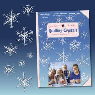 Karen-Maries Quilling Crystals, Anleitungs Heft