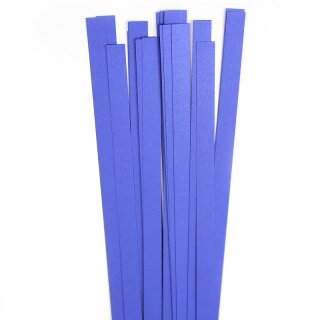 Karen Marie Klip: Quilling Papierstreifen Luxus dark Blue, 10x450mm, 120 g/m2, 30 Streifen