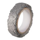 Glitter Tape Chevron, 15mm, Rolle 5m, silber