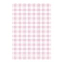 DecoMaché Papier, pink gingham, 26x37,5cm, 27g/m2,...