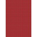 DecoMaché Papier, red polka, 26x37,5cm, 27g/m2, 3...