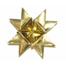 Fr&ouml;belsterne, Papierstreifen gold metallic/glitter, 20 Streifen, 25mm x 700mm
