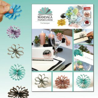 Karen Marie Klip: Mandala Paperflower, Instruktion