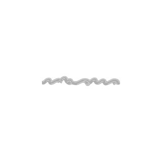 Rayher Stanzschablone: Waves Border, 16,7x2,2cm,  1 Teil