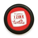 IZINK Pigment Textile, Textil Stempelkissen, 7cm &oslash; - santal