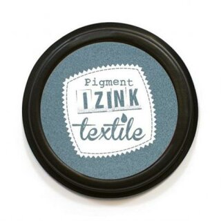 IZINK Pigment Textile, Textil Stempelkissen, 7cm ø - stone