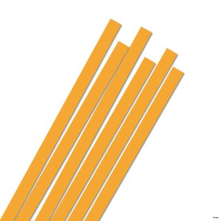 Karen Marie Klip: Quilling Papierstreifen Dark Yellow, 10x450mm, 115 g/m2, 60 Streifen