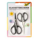 Kreativ-Silhouettenscheren, 2 Stück, ca. 10,5 cm
