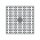 Pixel Hobby, Quadrat, 140 Pixel, Nr. 172 dunkelgrau