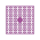 Pixel Hobby, Quadrat, 140 Pixel, Nr. 208 helllila