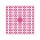 Pixel Hobby, Quadrat, 140 Pixel, Nr. 220 pink