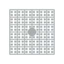 Pixel Hobby, Quadrat, 140 Pixel, Nr. 277 hellgrau