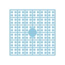 Pixel Hobby, Quadrat, 140 Pixel, Nr. 288 hellblau