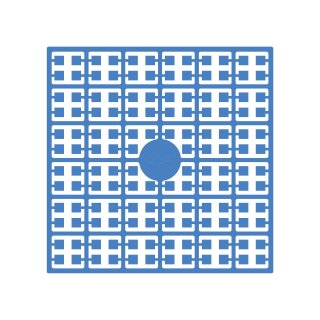 Pixel Hobby, Quadrat, 140 Pixel, Nr. 294 mittelblau