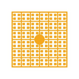 Pixel Hobby, Quadrat, 140 Pixel, Nr. 391 dunkelgelb