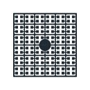 Pixel Hobby, Quadrat, 140 Pixel, Nr. 441 schwarz