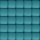 Pixel Hobby, Quadrat, 140 Pixel, Nr. 499 türkis