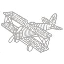 Delicate Die- Aeroplane, 11x6,4cm, 1 Stück