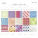 Scrapbooking Block Happy Day, 30,5x30,5cm, 200 g/m2, 20...