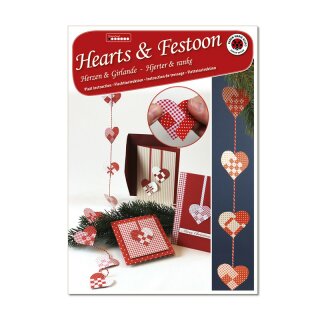 Karen Marie Klip: Hearts & Festoon, Instruktion & Ideas