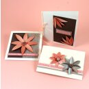 Karen Marie Klip: Quilling Anleitung, Lilies Cards