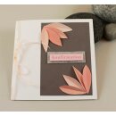 Karen Marie Klip: Quilling Anleitung, Lilies Cards