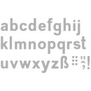 Rayher Stanzschablonen Set: Classic Alphabet,...