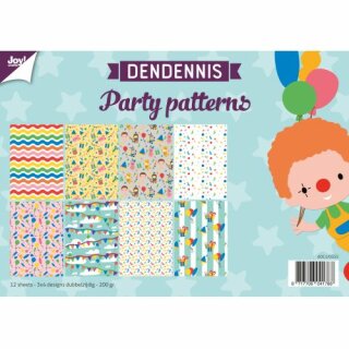 Papierset - Dendennis Party-patterns