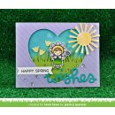 Lawn Fawn, clear stamp, easter party