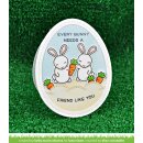 Lawn Fawn, clear stamp, some bunny