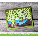 Lawn Fawn, clear stamp, toadally awesome