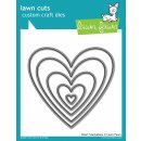 Lawn Fawn, lawn cuts/ Stanzschablone, heart stackables