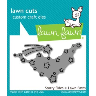 Lawn Fawn, lawn cuts/ Stanzschablone, starry skies